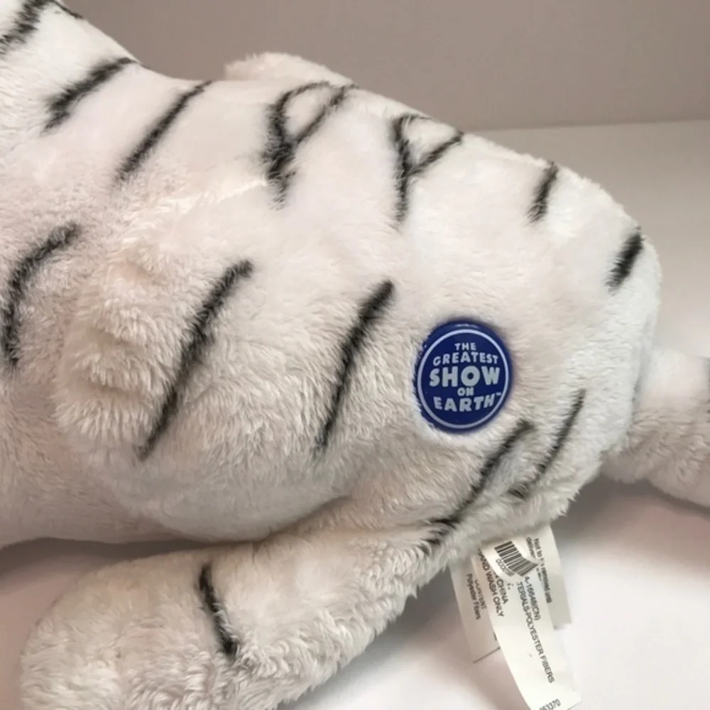 Ringling Bros Barnum Bailey Circus White‎ Bengal Tiger Animal Plush Toy - Picture 10 of 11